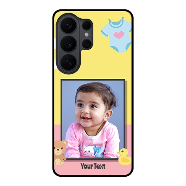Samsung Galaxy S26 Ultra 5G Custom Glass Phone Case - Kids 2 Color Design Samsung Galaxy S26 Ultra 5G Custom Glass Phone Case - Kids 2 Color Design