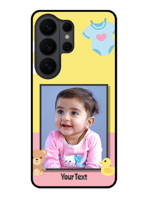 Custom Samsung Galaxy S26 Ultra 5G Custom Glass Phone Case - Kids 2 Color Design