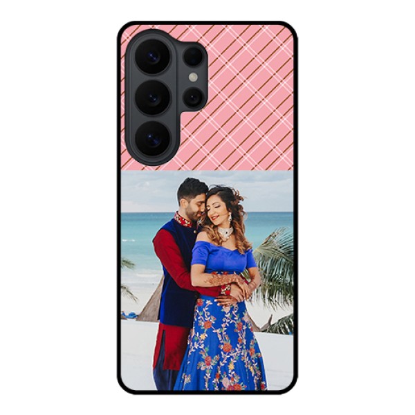 Samsung Galaxy S26 Ultra 5G Custom Glass Phone Case - Together Forever Design Samsung Galaxy S26 Ultra 5G Custom Glass Phone Case - Together Forever Design