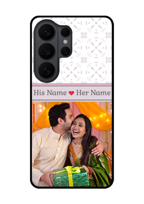 Samsung Galaxy S26 Ultra 5G Custom Glass Phone Case - With Photo And Ethnic Design