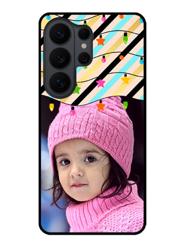 Custom Samsung Galaxy S26 Ultra 5G Custom Glass Phone Case - Lights Hanging Design