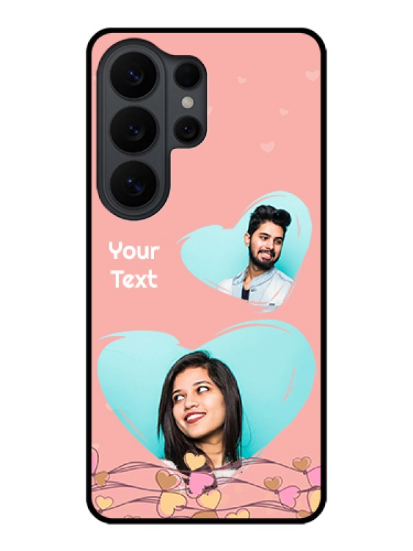 Custom Samsung Galaxy S26 Ultra 5G Custom Glass Phone Case - Love Doodle Design