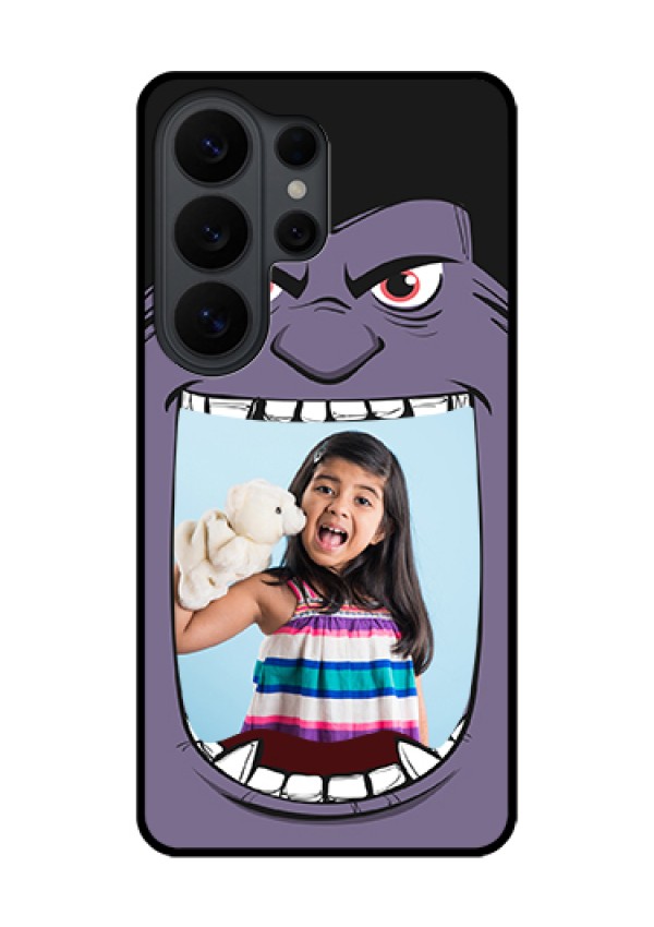 Samsung Galaxy S26 Ultra 5G Custom Glass Phone Case - Angry Monster Design
