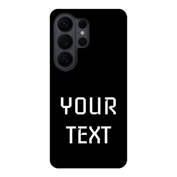 Samsung Galaxy S26 Ultra 5G Custom Glass Phone Case - Your Name Design