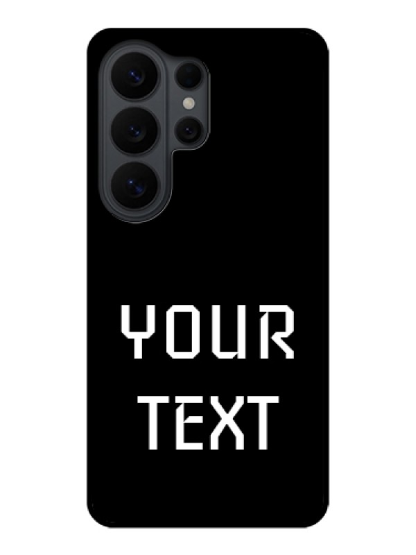 Custom Samsung Galaxy S26 Ultra 5G Custom Glass Phone Case - Your Name Design