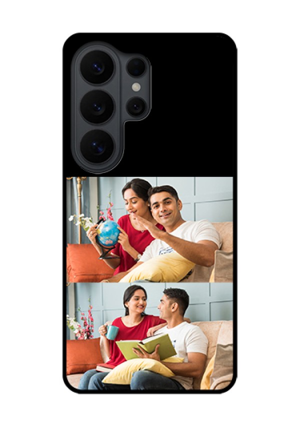 Samsung Galaxy S26 Ultra 5G Custom Glass Phone Case - 2 Images Design