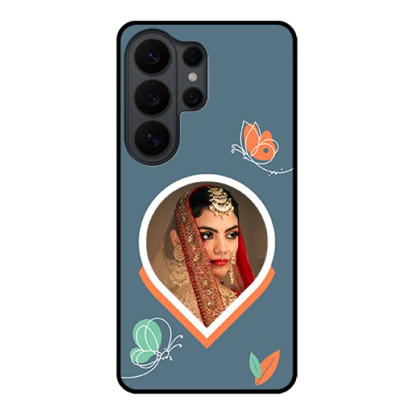 Samsung Galaxy S26 Ultra 5G Custom Glass Phone Case - Droplet Butterflies Design Samsung Galaxy S26 Ultra 5G Custom Glass Phone Case - Droplet Butterflies Design