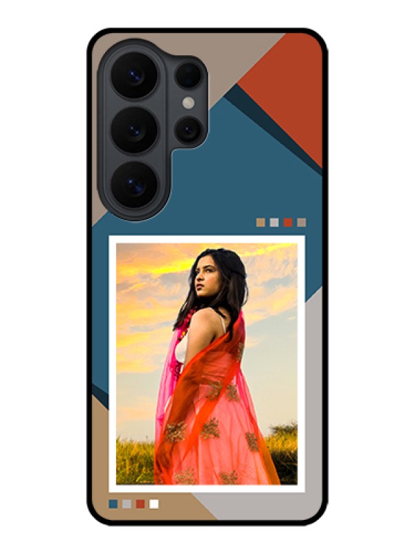 Custom Samsung Galaxy S26 Ultra 5G Custom Glass Phone Case - Retro Color Pallet Design