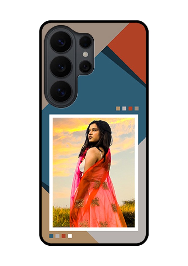 Samsung Galaxy S26 Ultra 5G Custom Glass Phone Case - Retro Color Pallet Design