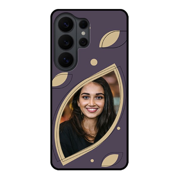 Samsung Galaxy S26 Ultra 5G Custom Glass Phone Case - Falling Leaf Design