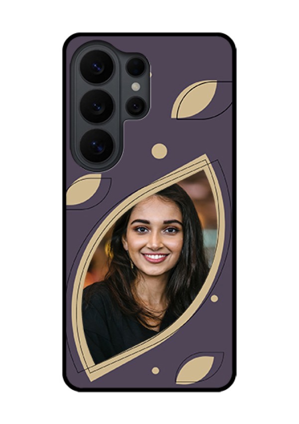 Samsung Galaxy S26 Ultra 5G Custom Glass Phone Case - Falling Leaf Design