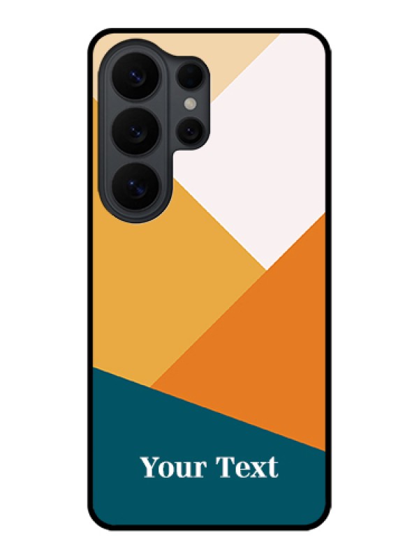 Custom Samsung Galaxy S26 Ultra 5G Custom Glass Phone Case - Stacked Multi - Colour Design