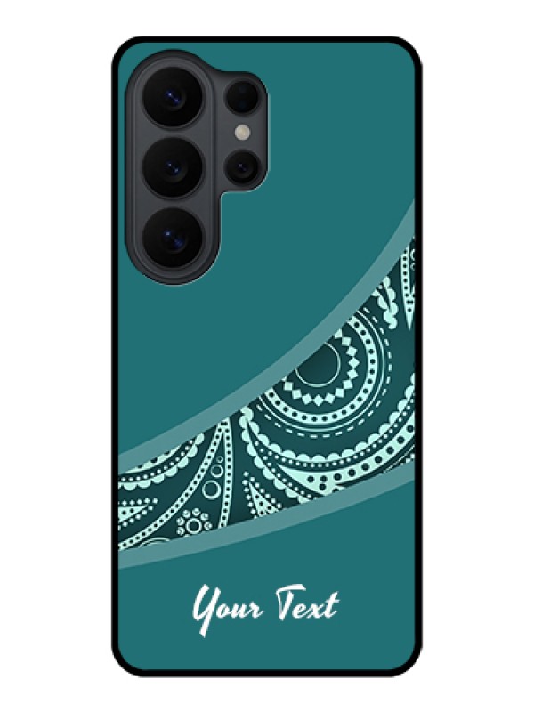 Custom Samsung Galaxy S26 Ultra 5G Custom Glass Phone Case - Semi Visible Floral Design