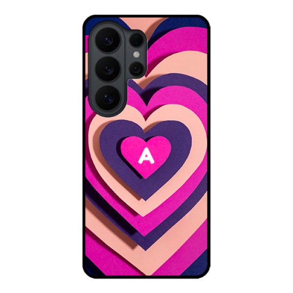 Samsung Galaxy S26 Ultra 5G Custom Glass Phone Case - Cute Heart Pattern Design Samsung Galaxy S26 Ultra 5G Custom Glass Phone Case - Cute Heart Pattern Design