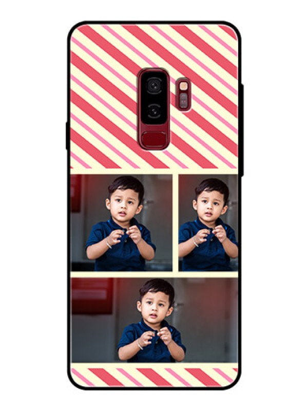 Custom Samsung Galaxy S9 Plus Personalized Glass Phone Case  - Picture Upload Mobile Case Design