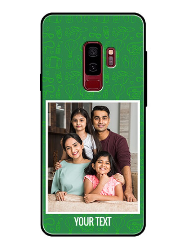 Custom Samsung Galaxy S9 Plus Personalized Glass Phone Case  - Picture Upload Design