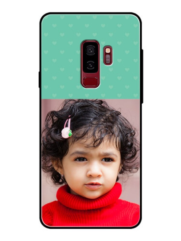 Custom Samsung Galaxy S9 Plus Custom Glass Phone Case  - Lovers Picture Design