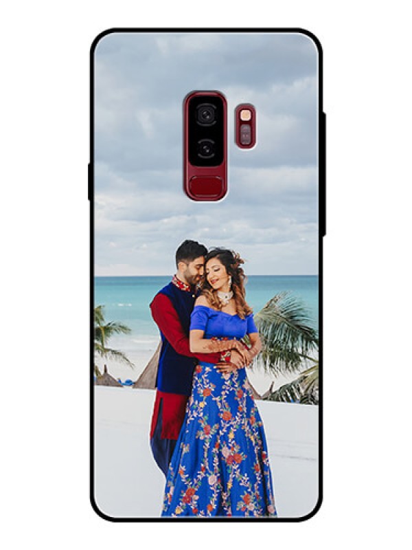 Custom Samsung Galaxy S9 Plus Photo Printing on Glass Case  - Upload Full Picture Design