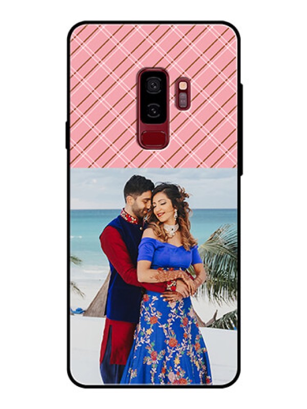 Custom Samsung Galaxy S9 Plus Personalized Glass Phone Case  - Together Forever Design
