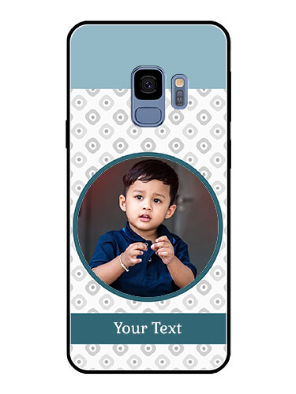 Custom Galaxy S9 Personalized Glass Phone Case  - Premium Cover Design