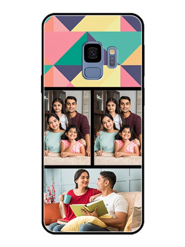 Custom Galaxy S9 Custom Glass Phone Case  - Bulk Pic Upload Design