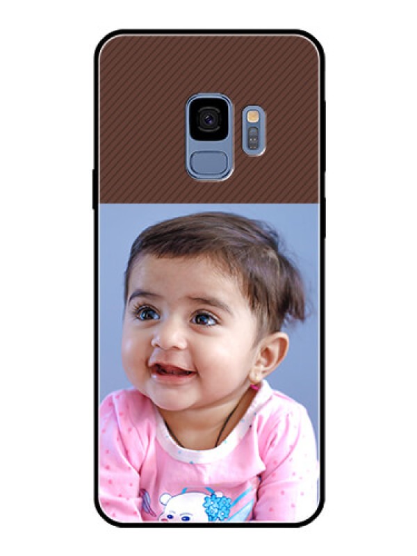 Custom Galaxy S9 Custom Glass Mobile Case  - Elegant Case Design
