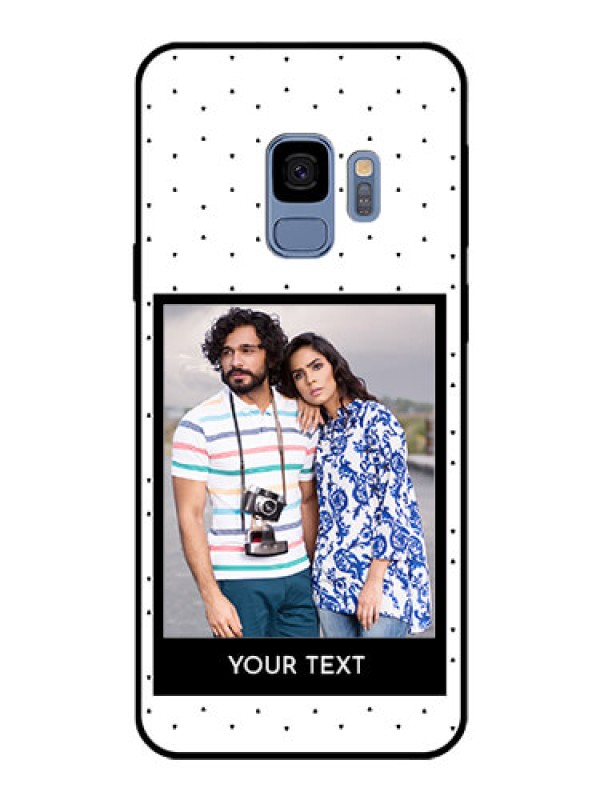 Custom Galaxy S9 Photo Printing on Glass Case  - Premium Design