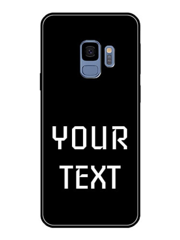Custom Galaxy S9 Your Name on Glass Phone Case