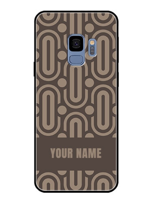 Custom Galaxy S9 Custom Glass Phone Case - Captivating Zero Pattern Design