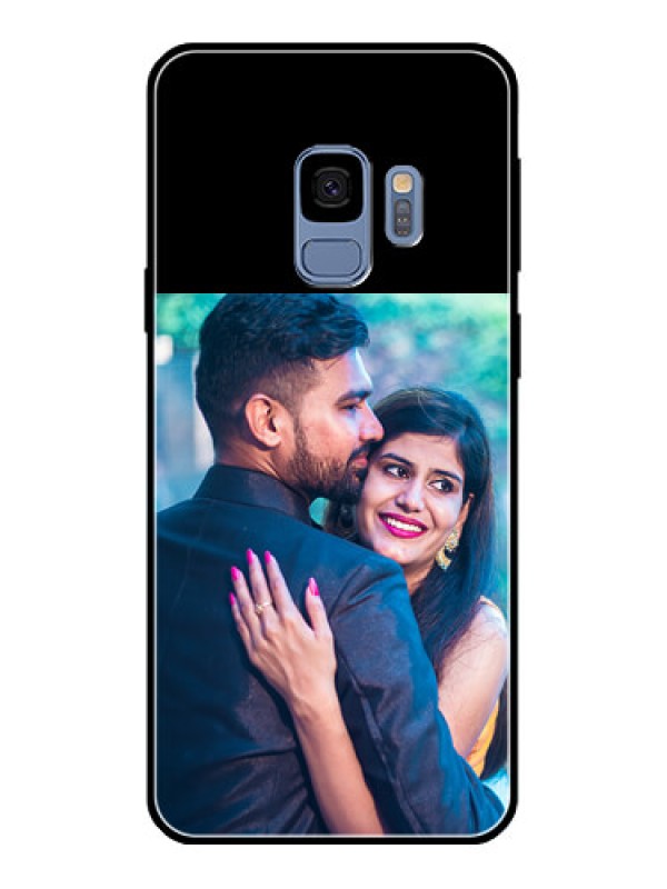 Custom Galaxy S9 Custom Glass Phone Case - Upload Full Picture With Custom Color Design