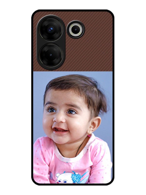 Custom Tecno Camon 20 Pro Custom Glass Phone Case - Elegant Case Design