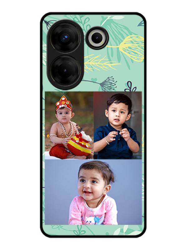 Custom Tecno Camon 20 Pro Custom Glass Phone Case - Forever Family Design