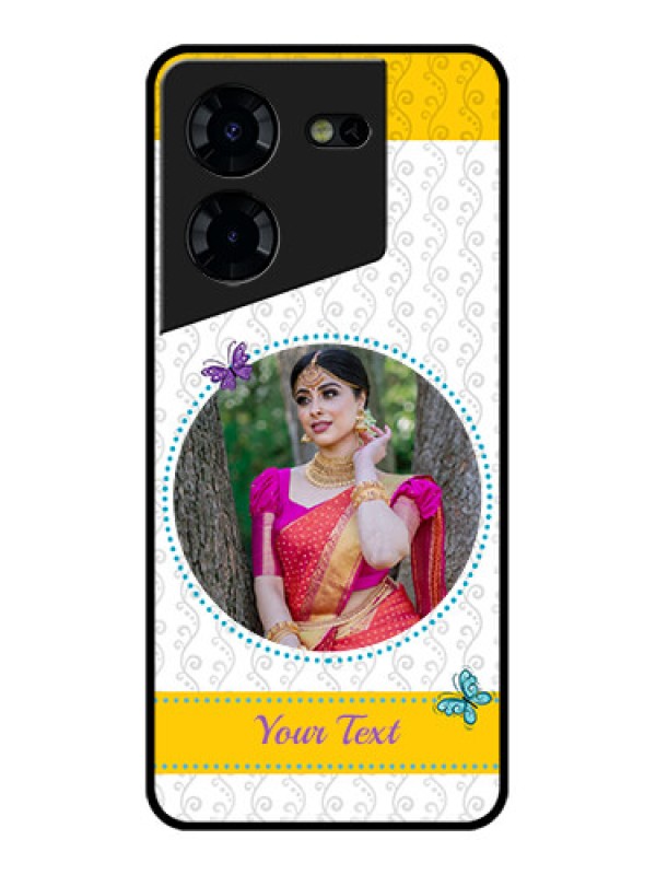 Custom Tecno Pova 5 Pro 5G Custom Glass Phone Case - Girls Premium Case Design