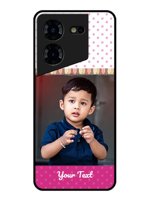 Custom Tecno Pova 5 Pro 5G Custom Glass Phone Case - Cute Girls Cover Design