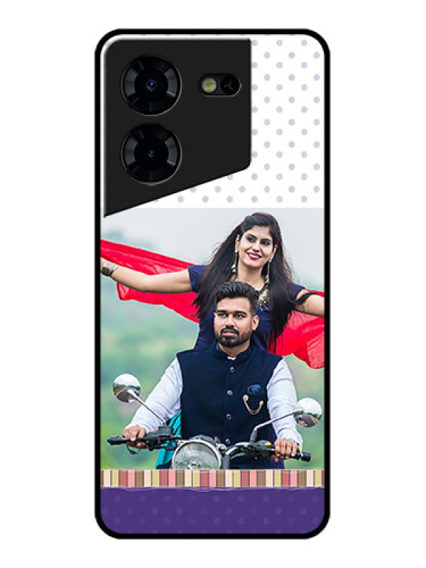 Custom Tecno Pova 5 Pro 5G Custom Glass Phone Case - Cute Family Design