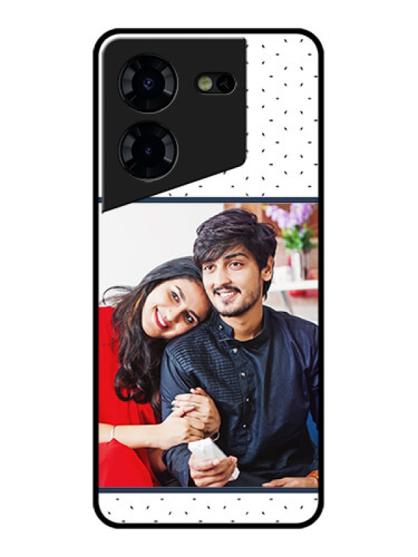 Custom Tecno Pova 5 Pro 5G Custom Glass Phone Case - Premium Dot Design