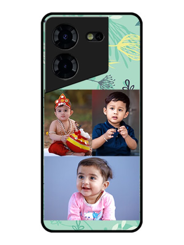 Custom Tecno Pova 5 Pro 5G Custom Glass Phone Case - Forever Family Design