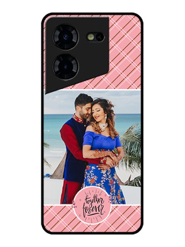 Custom Tecno Pova 5 Pro 5G Custom Glass Phone Case - Together Forever Design