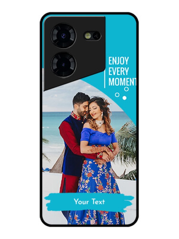Custom Tecno Pova 5 Pro 5G Custom Glass Phone Case - Happy Moment Design