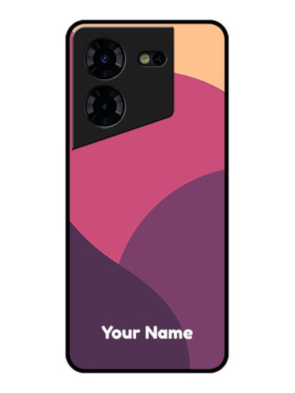 Custom Tecno Pova 5 Pro 5G Custom Glass Phone Case - Mixed Multi - Colour Abstract Art Design