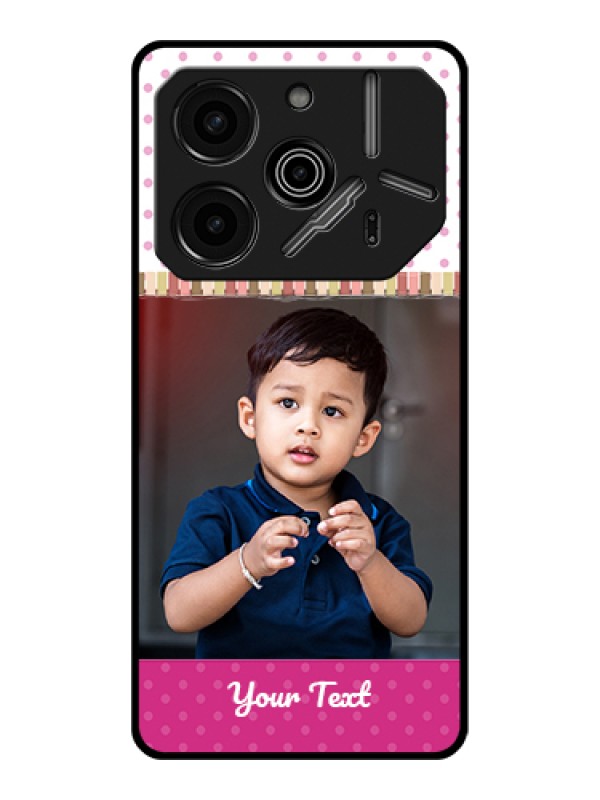 Custom Tecno Pova 6 Pro 5G Custom Glass Phone Case - Cute Girls Cover Design