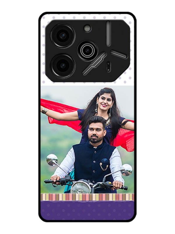 Custom Tecno Pova 6 Pro 5G Custom Glass Phone Case - Cute Family Design