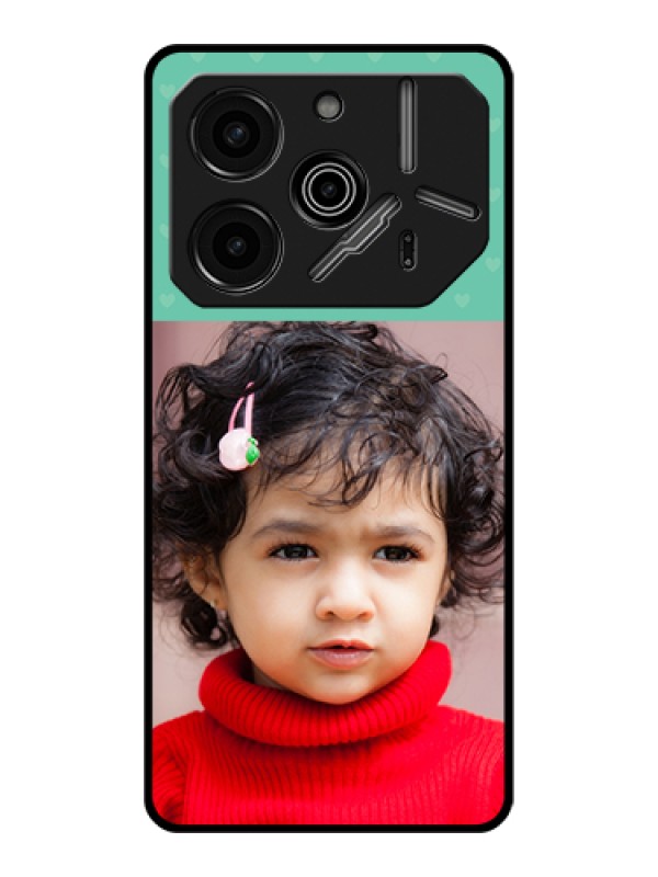 Custom Tecno Pova 6 Pro 5G Custom Glass Phone Case - Lovers Picture Design