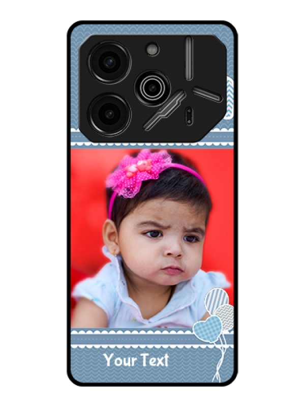 Custom Tecno Pova 6 Pro 5G Custom Glass Phone Case - With Kids Pattern Design