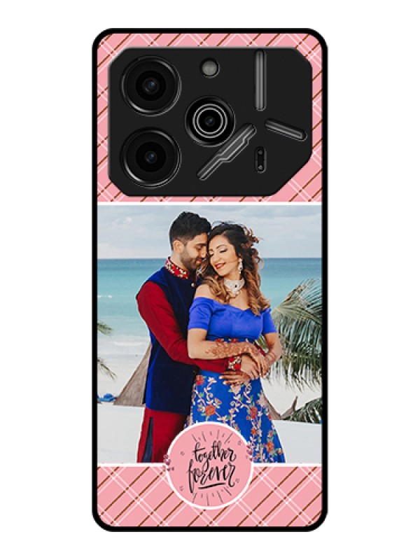 Custom Tecno Pova 6 Pro 5G Custom Glass Phone Case - Together Forever Design