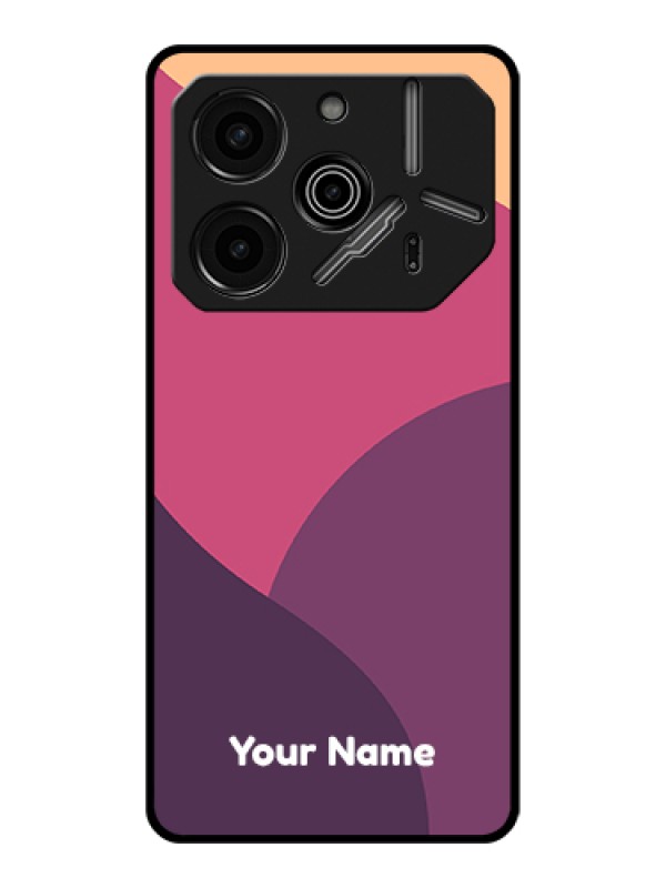 Custom Tecno Pova 6 Pro 5G Custom Glass Phone Case - Mixed Multi - Colour Abstract Art Design