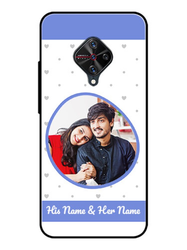 Custom Vivo S1 Pro Photo Printing on Glass Case  - Premium Case Design
