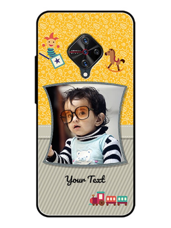 Custom Vivo S1 Pro Personalized Glass Phone Case  - Baby Picture Upload Design