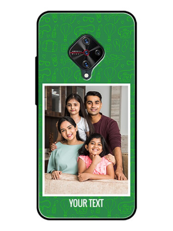 Custom Vivo S1 Pro Personalized Glass Phone Case  - Picture Upload Design
