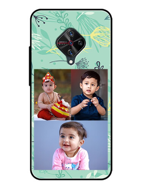 Custom Vivo S1 Pro Photo Printing on Glass Case  - Forever Family Design 